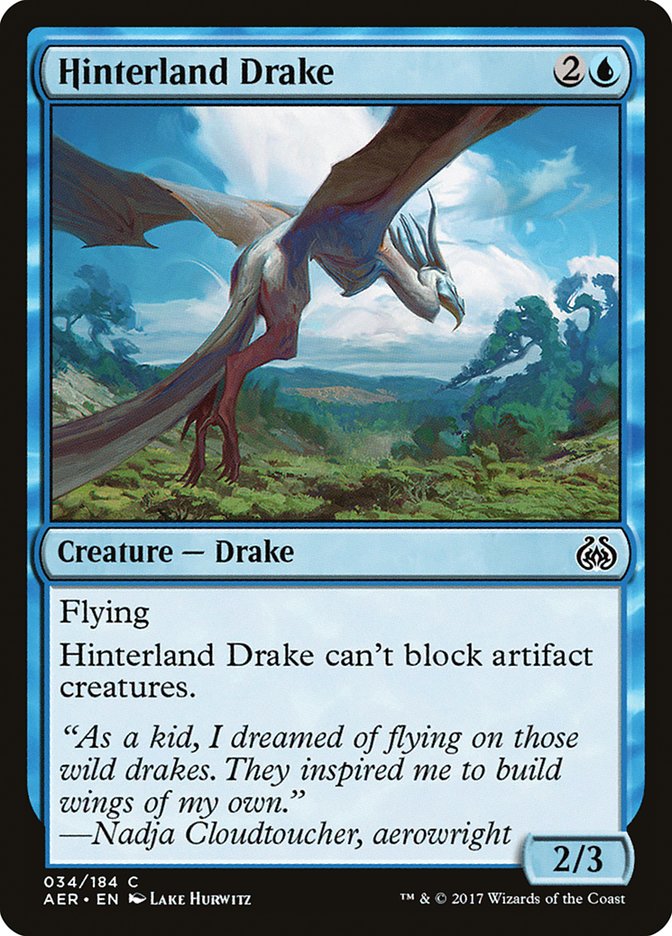 Hinterland Drake [Aether Revolt] | Nerdhalla Games