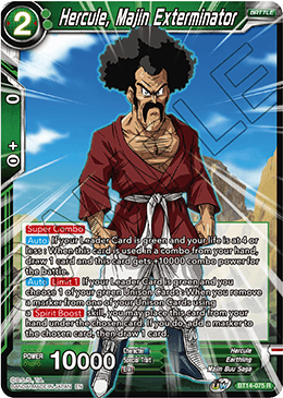 Hercule, Majin Exterminator (BT14-075) [Cross Spirits] | Nerdhalla Games