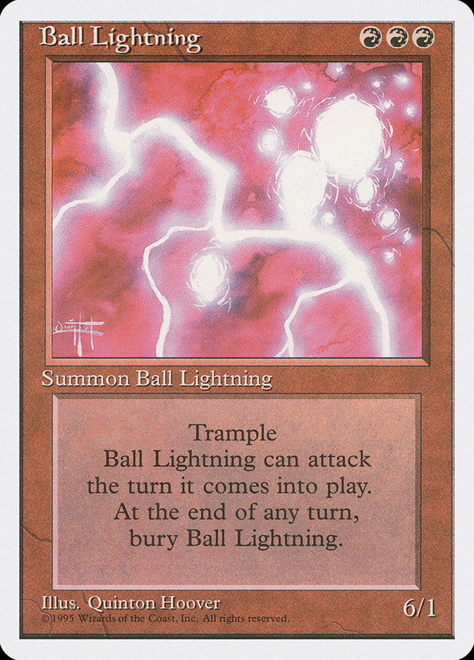 Ball Lightning [Fourth Edition] | Nerdhalla Games