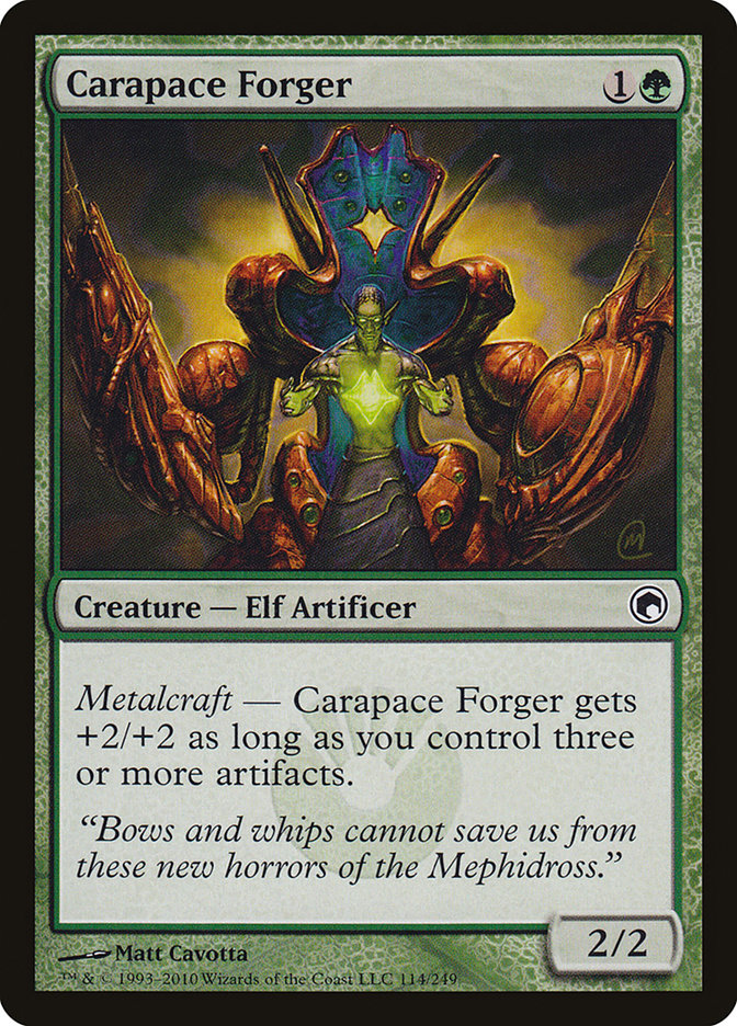 Carapace Forger [Scars of Mirrodin] | Nerdhalla Games