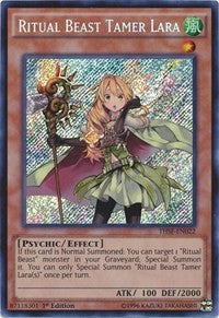 Ritual Beast Tamer Lara [THSF-EN022] Secret Rare | Nerdhalla Games