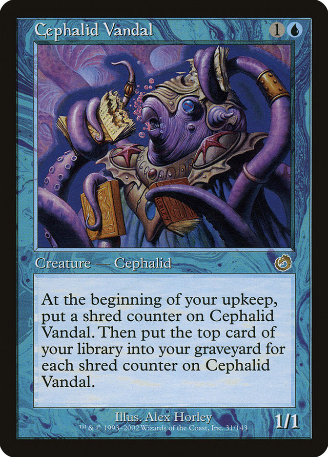 Cephalid Vandal [Torment] | Nerdhalla Games