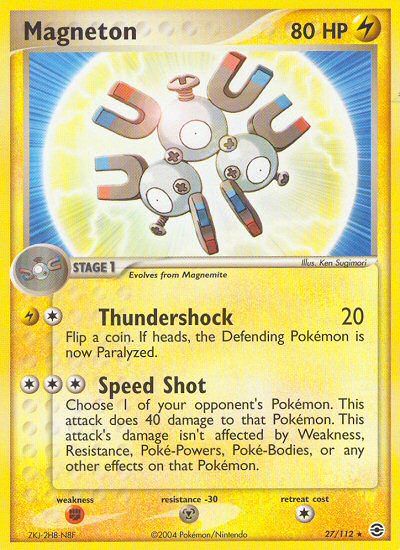 Magneton (27/112) [EX: FireRed & LeafGreen] | Nerdhalla Games