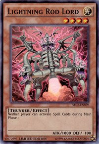 Lightning Rod Lord (SE) [SECE-ENS09] Super Rare | Nerdhalla Games