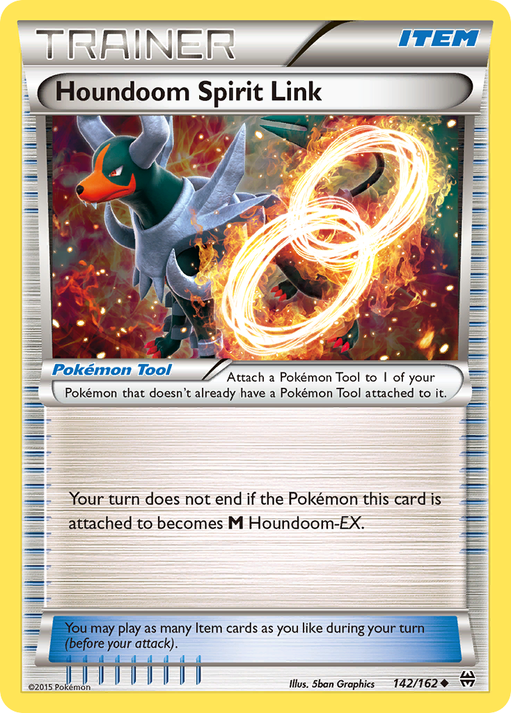 Houndoom Spirit Link (142/162) [XY: BREAKthrough] | Nerdhalla Games