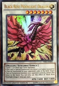 Black Rose Moonlight Dragon [YF07-EN001] Ultra Rare | Nerdhalla Games