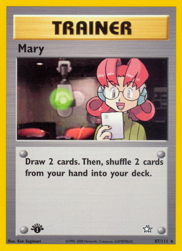 Mary (87/111) [Neo Genesis 1st Edition] | Nerdhalla Games