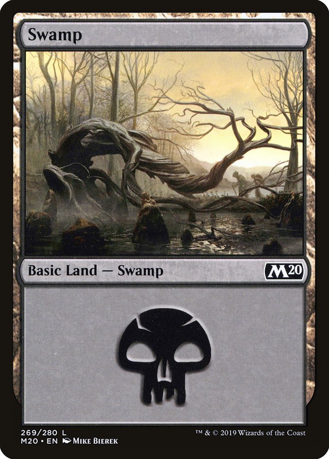 Swamp (#269) [Core Set 2020] | Nerdhalla Games