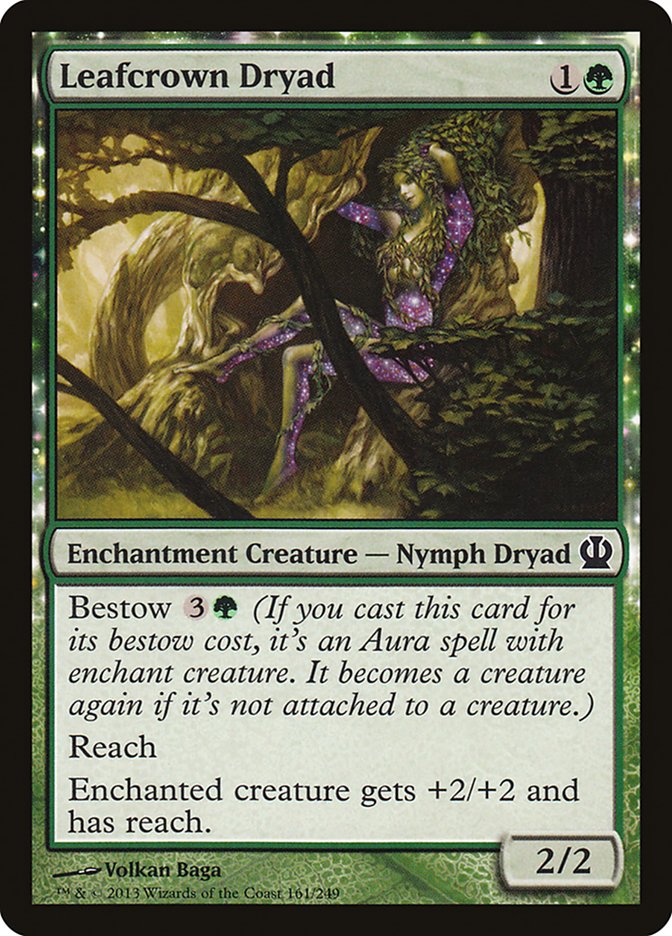 Leafcrown Dryad [Theros] | Nerdhalla Games