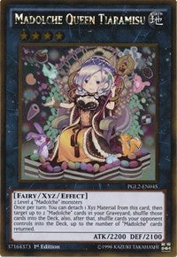 Madolche Queen Tiaramisu [PGL2-EN045] Gold Rare | Nerdhalla Games