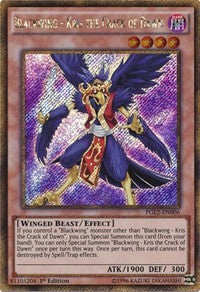 Blackwing - Kris the Crack of Dawn [PGL2-EN006] Gold Secret Rare | Nerdhalla Games