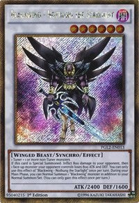 Blackwing - Nothung the Starlight [PGL2-EN013] Gold Secret Rare | Nerdhalla Games