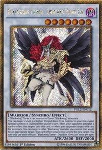 Blackwing Tamer - Obsidian Hawk Joe [PGL2-EN012] Gold Secret Rare | Nerdhalla Games