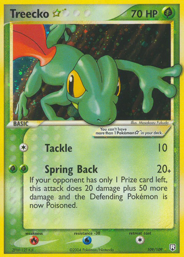 Treecko Star (109/109) [EX: Team Rocket Returns] | Nerdhalla Games