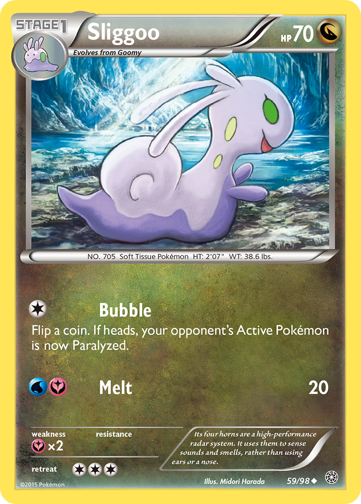 Sliggoo (59/98) [XY: Ancient Origins] | Nerdhalla Games