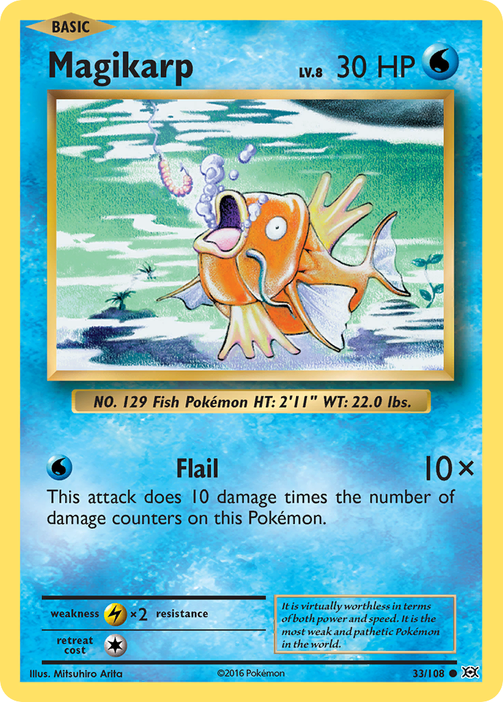 Magikarp (33/108) [XY: Evolutions] | Nerdhalla Games