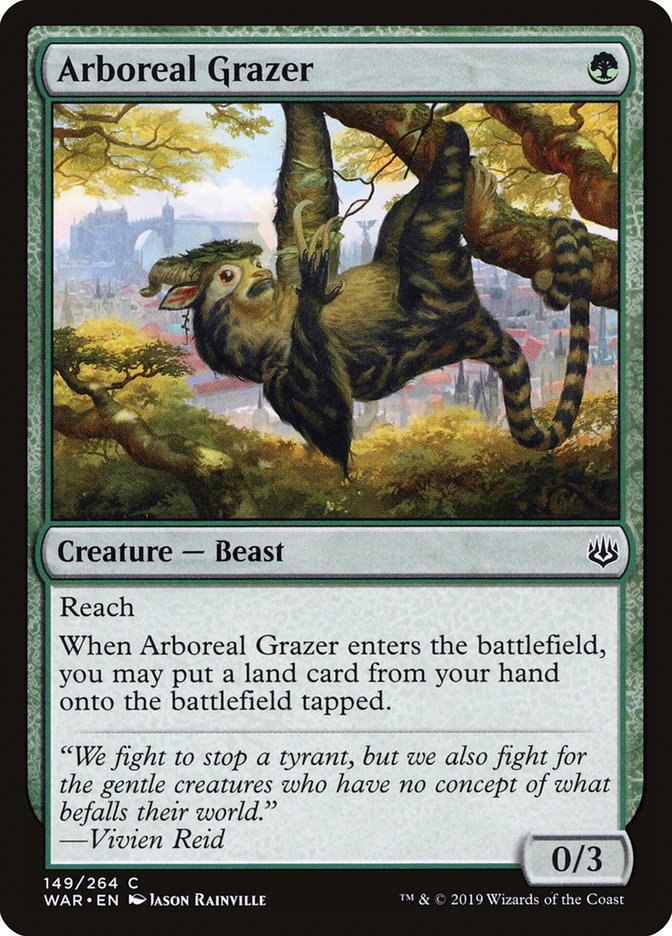 Arboreal Grazer [War of the Spark] | Nerdhalla Games