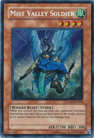 Mist Valley Soldier [HA01-EN006] Secret Rare | Nerdhalla Games