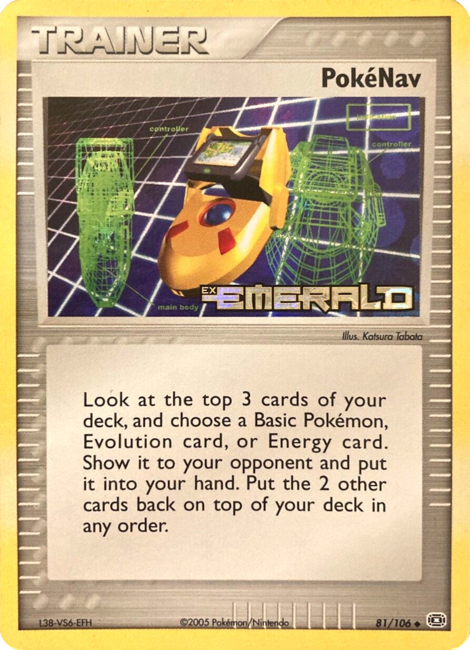 PokeNav (81/106) (Stamped) [EX: Emerald] | Nerdhalla Games