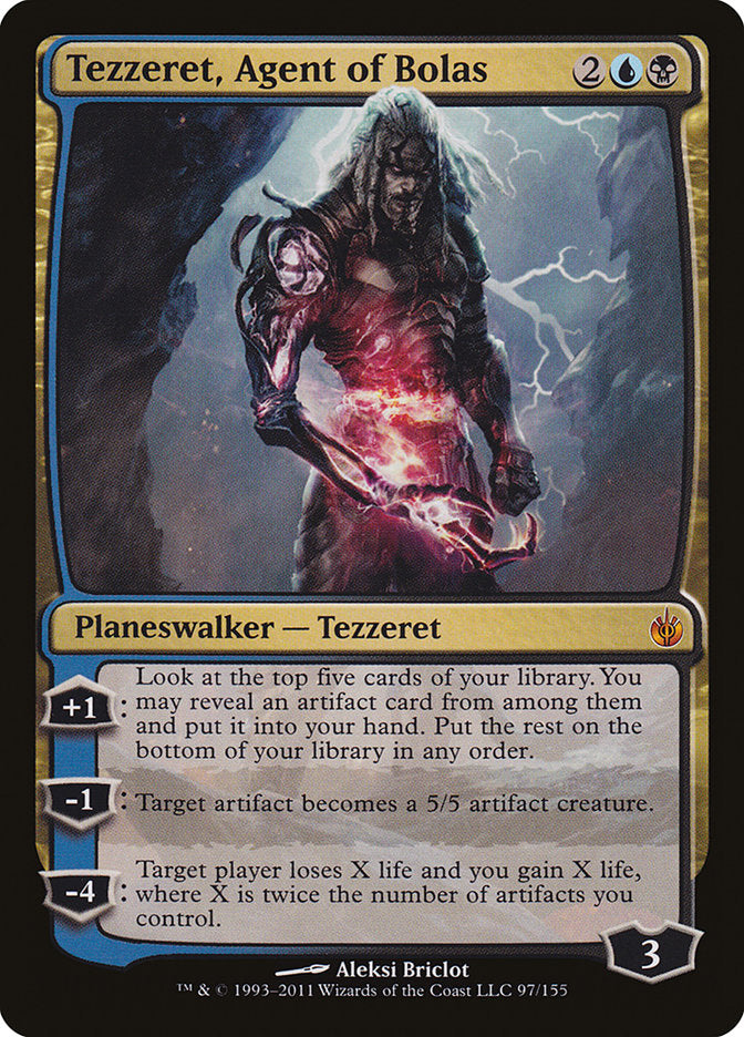 Tezzeret, Agent of Bolas [Mirrodin Besieged] | Nerdhalla Games