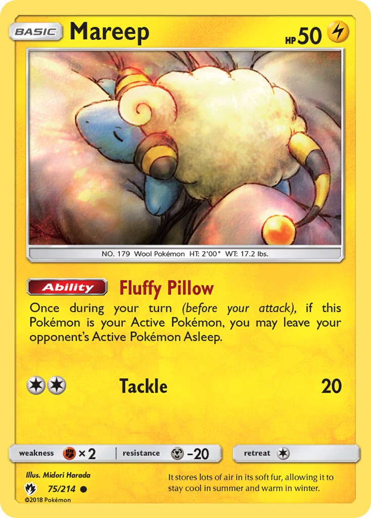 Mareep (75/214) [Sun & Moon: Lost Thunder] | Nerdhalla Games