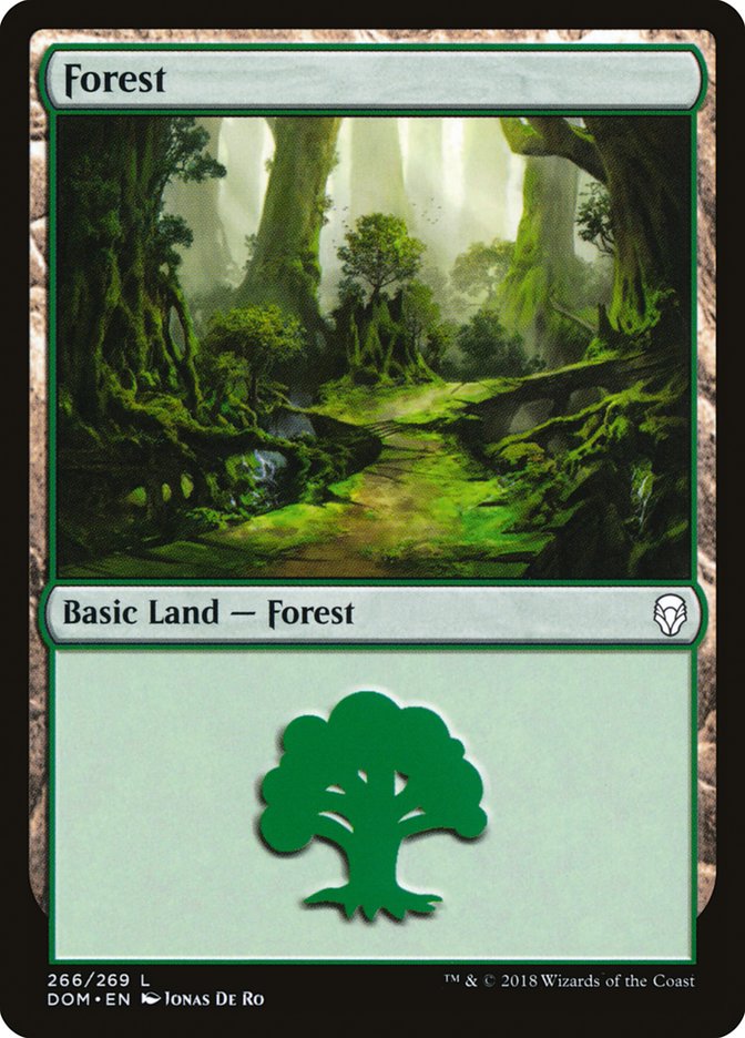 Forest (266) [Dominaria] | Nerdhalla Games