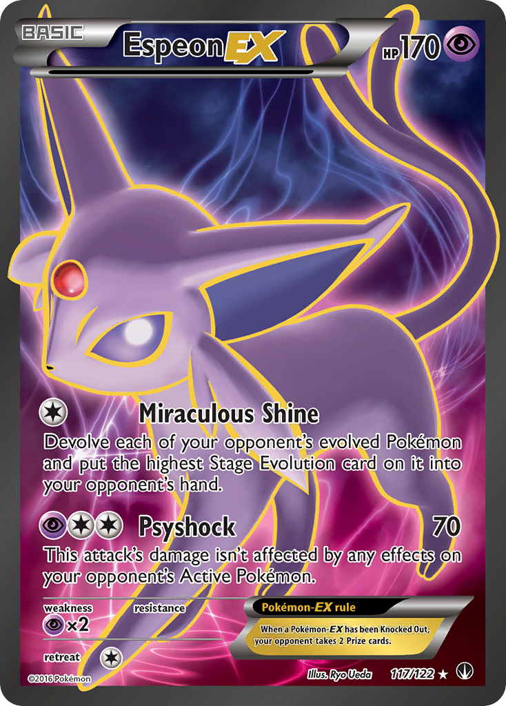 Espeon EX (117/122) [XY: BREAKpoint] | Nerdhalla Games