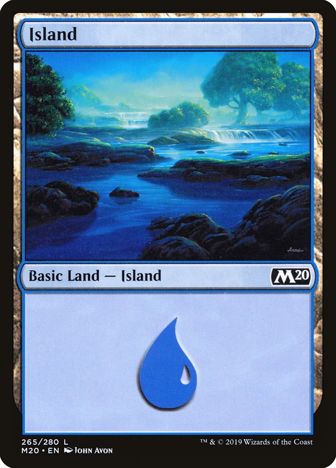 Island (#265) [Core Set 2020] | Nerdhalla Games