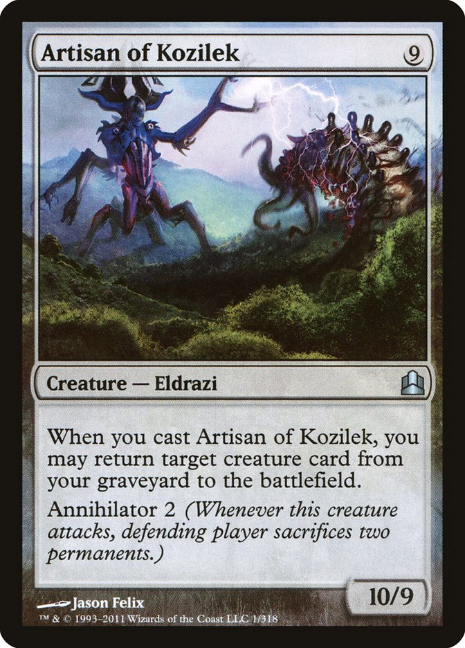 Artisan of Kozilek [Commander 2011] | Nerdhalla Games