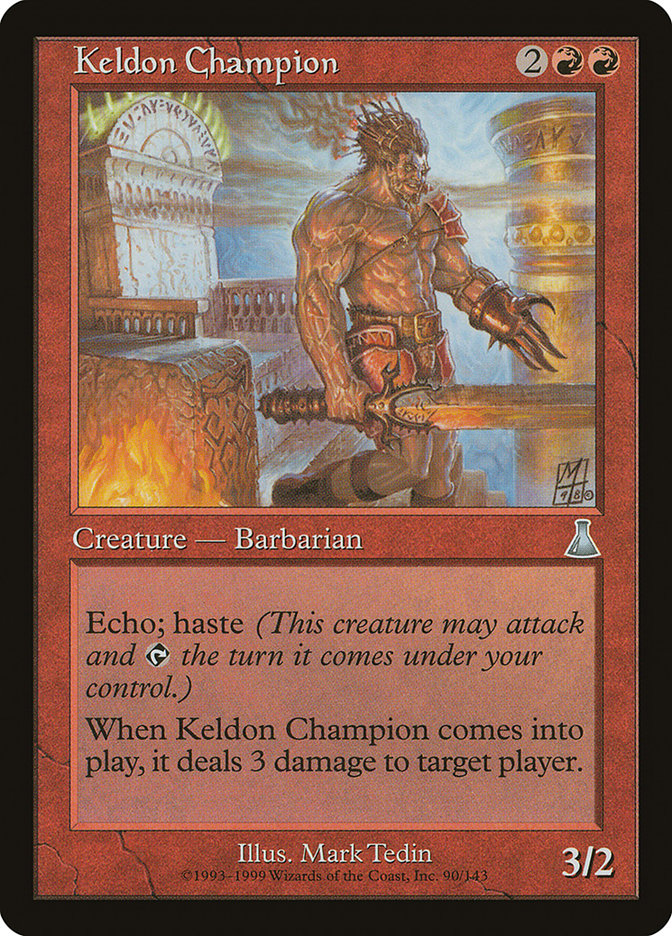 Keldon Champion [Urza's Destiny] | Nerdhalla Games