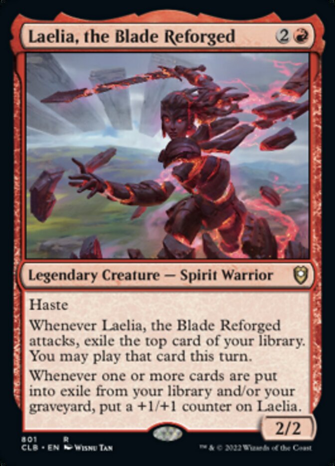 Laelia, the Blade Reforged [Commander Legends: Battle for Baldur's Gate] | Nerdhalla Games