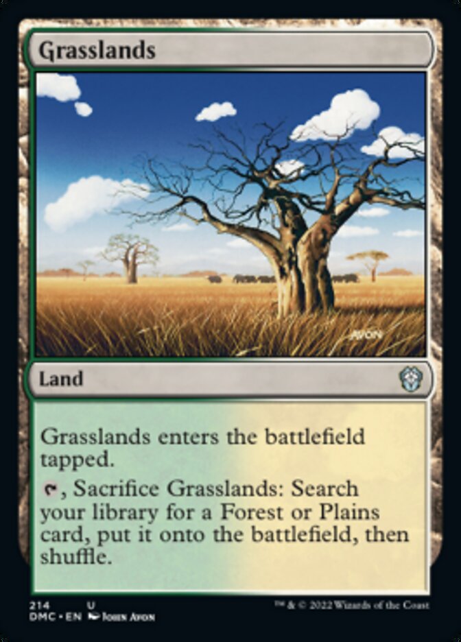 Grasslands [Dominaria United Commander] | Nerdhalla Games