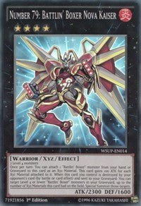 Number 79: Battlin' Boxer Nova Kaiser [WSUP-EN014] Super Rare | Nerdhalla Games