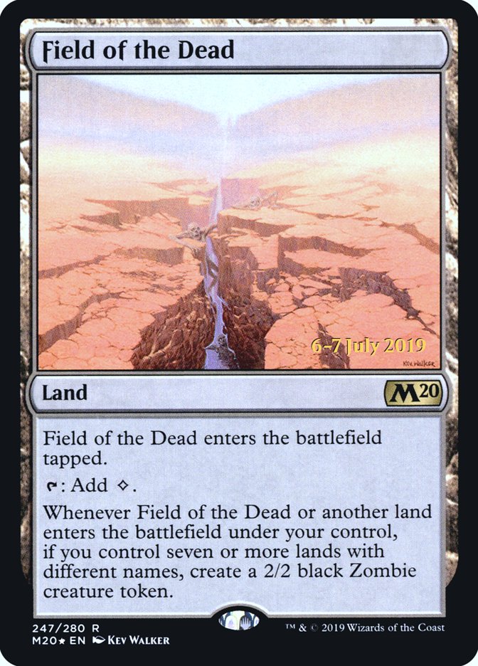 Field of the Dead  [Core Set 2020 Prerelease Promos] | Nerdhalla Games