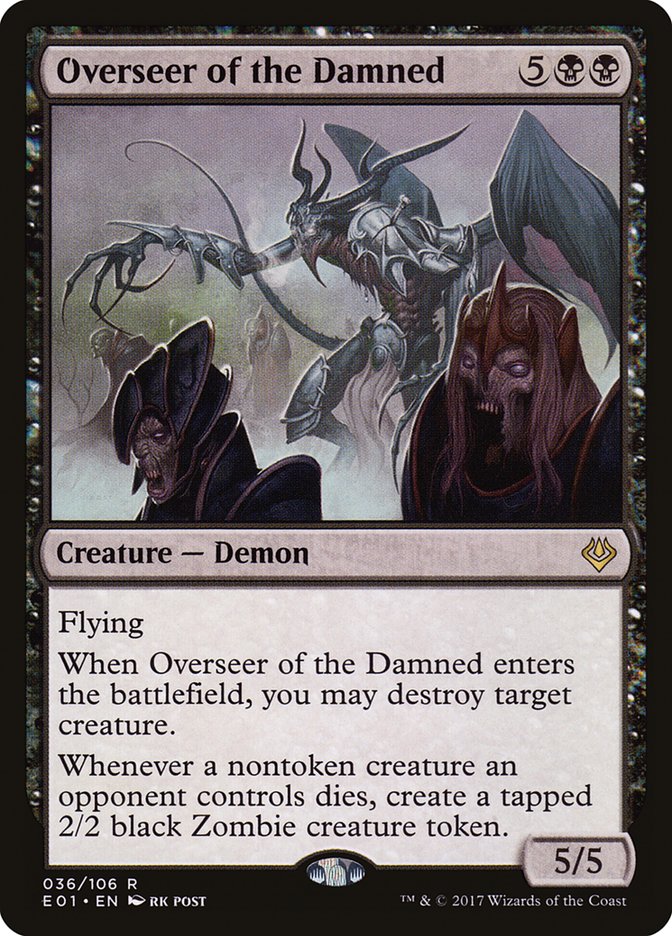 Overseer of the Damned [Archenemy: Nicol Bolas] | Nerdhalla Games