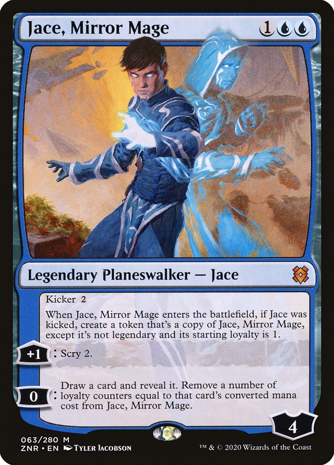 Jace, Mirror Mage [Zendikar Rising] | Nerdhalla Games