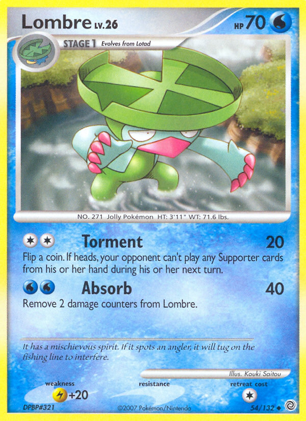 Lombre (54/132) [Diamond & Pearl: Secret Wonders] | Nerdhalla Games