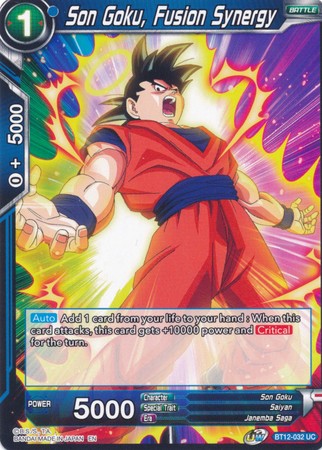 Son Goku, Fusion Synergy [BT12-032] | Nerdhalla Games