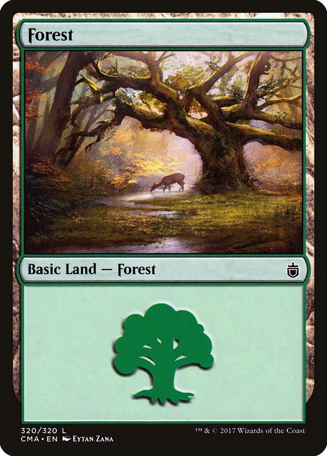 Forest (320) [Commander Anthology] | Nerdhalla Games