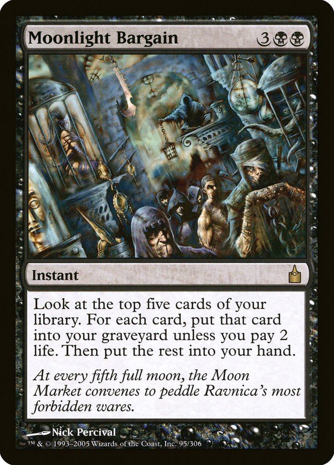 Moonlight Bargain [Ravnica: City of Guilds] | Nerdhalla Games