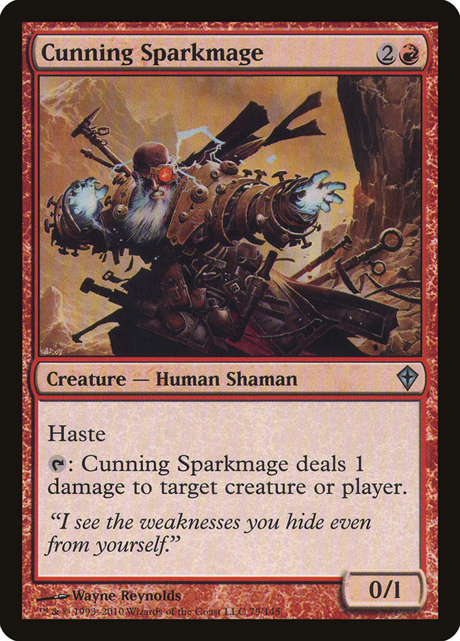 Cunning Sparkmage [Worldwake] | Nerdhalla Games