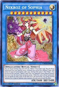 Nekroz of Sophia [CROS-EN038] Secret Rare | Nerdhalla Games