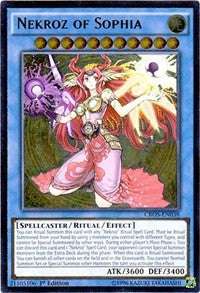 Nekroz of Sophia (UTR) [CROS-EN038] Ultimate Rare | Nerdhalla Games