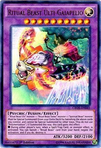 Ritual Beast Ulti-Gaiapelio [CROS-EN045] Ultra Rare | Nerdhalla Games