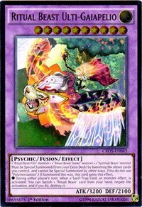 Ritual Beast Ulti-Gaiapelio (UTR) [CROS-EN045] Ultimate Rare | Nerdhalla Games