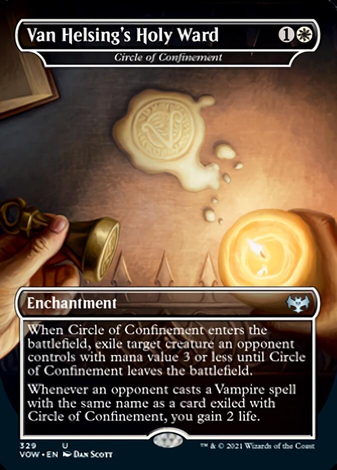 Circle of Confinement - Van Helsing's Holy Ward [Innistrad: Crimson Vow] | Nerdhalla Games