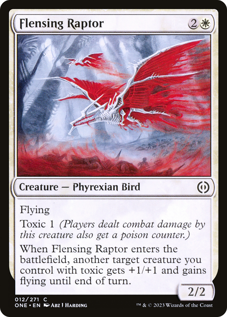 Flensing Raptor [Phyrexia: All Will Be One] | Nerdhalla Games