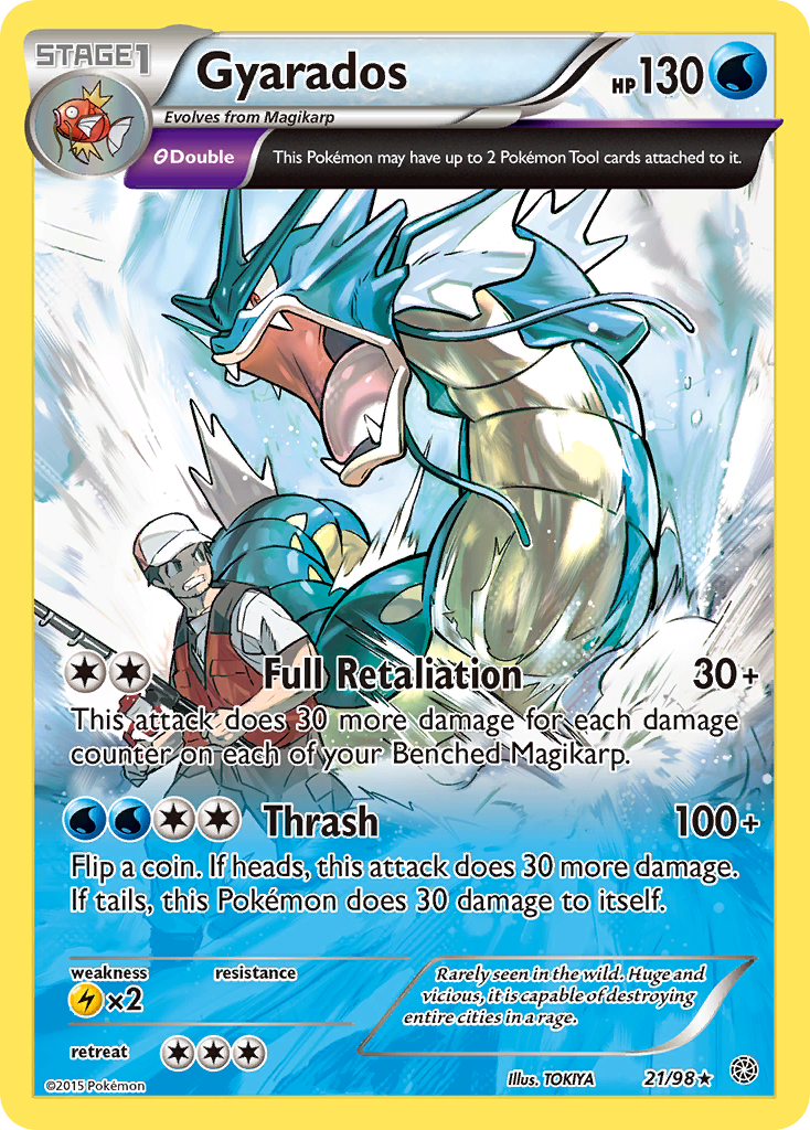 Gyarados (21/98) [XY: Ancient Origins] | Nerdhalla Games