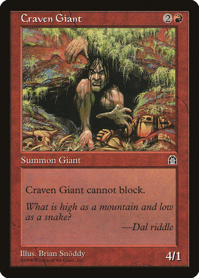 Craven Giant [Stronghold] | Nerdhalla Games