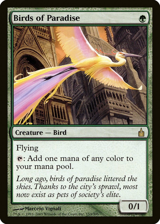 Birds of Paradise [Ravnica: City of Guilds] | Nerdhalla Games